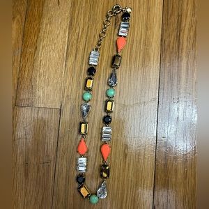Jcrew Multi Gold/Stone Necklace
